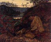 Henry Wallis The Stonebreaker oil